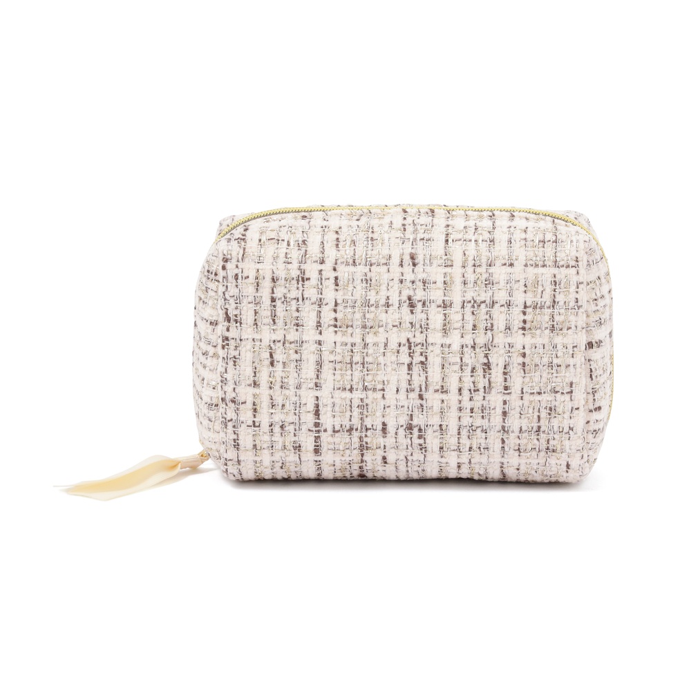 Francfranc　ツイード ポーチ S