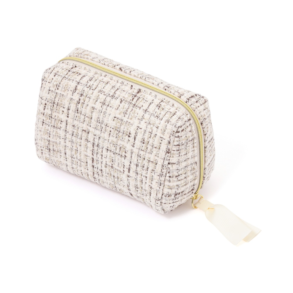 Francfranc　ツイード ポーチ S