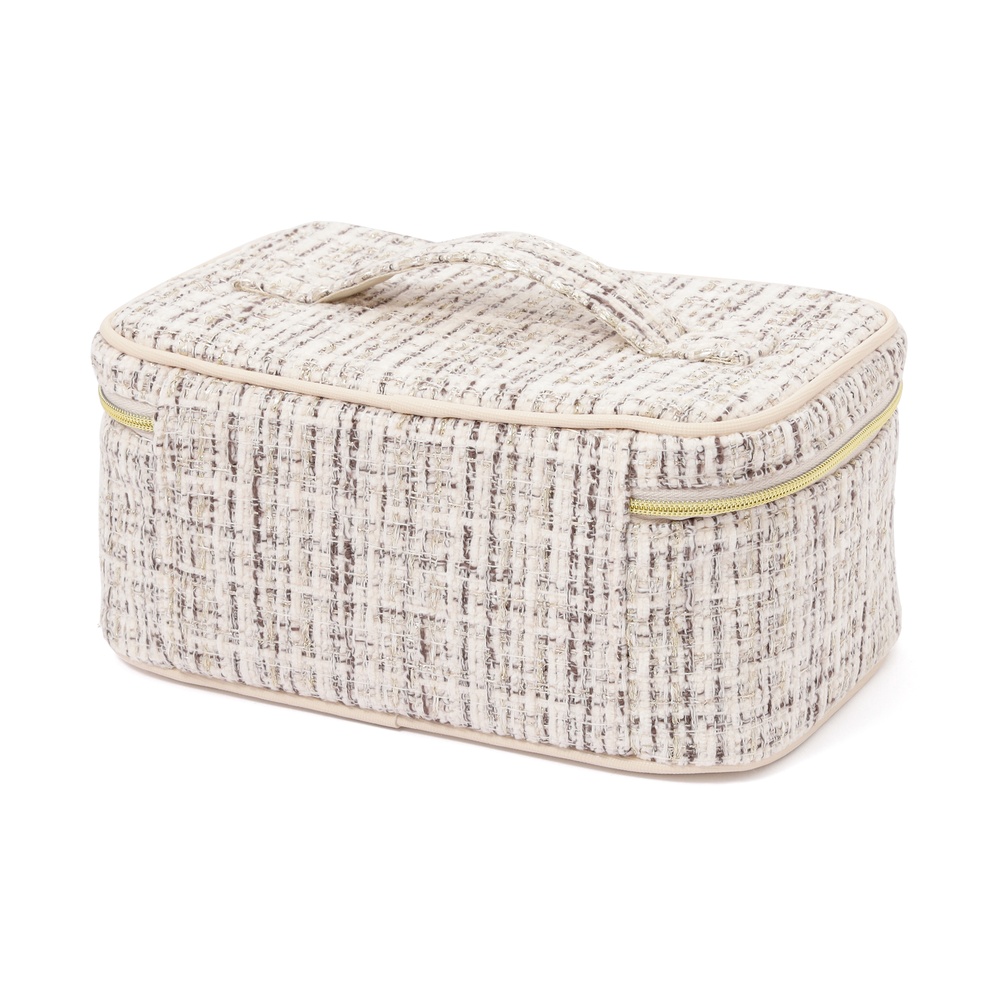 Francfranc　ツイード バニティポーチ S