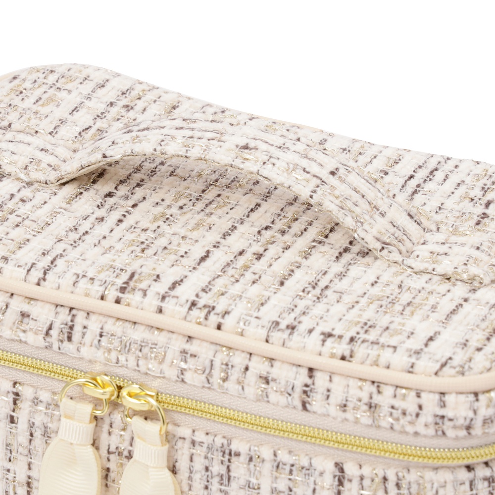 Francfranc　ツイード バニティポーチ S