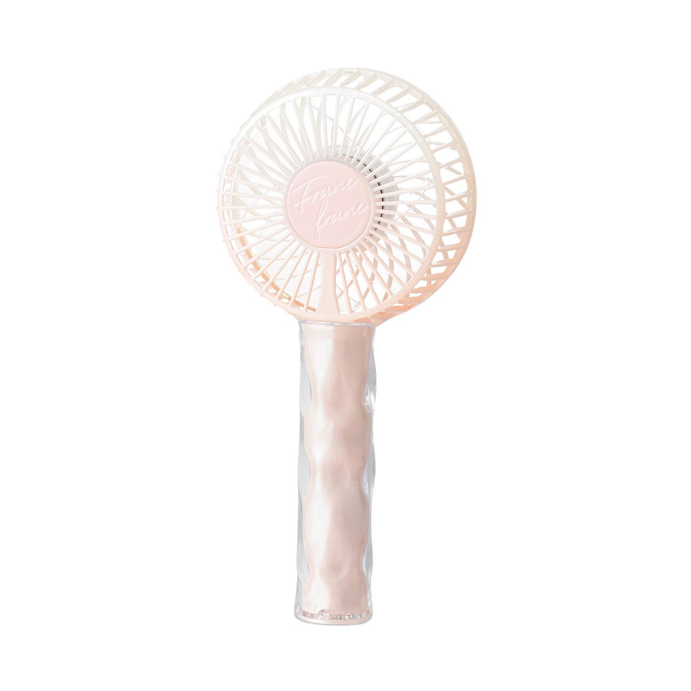 Francfranc　フレ ハンディファン ウェーブ ピンク