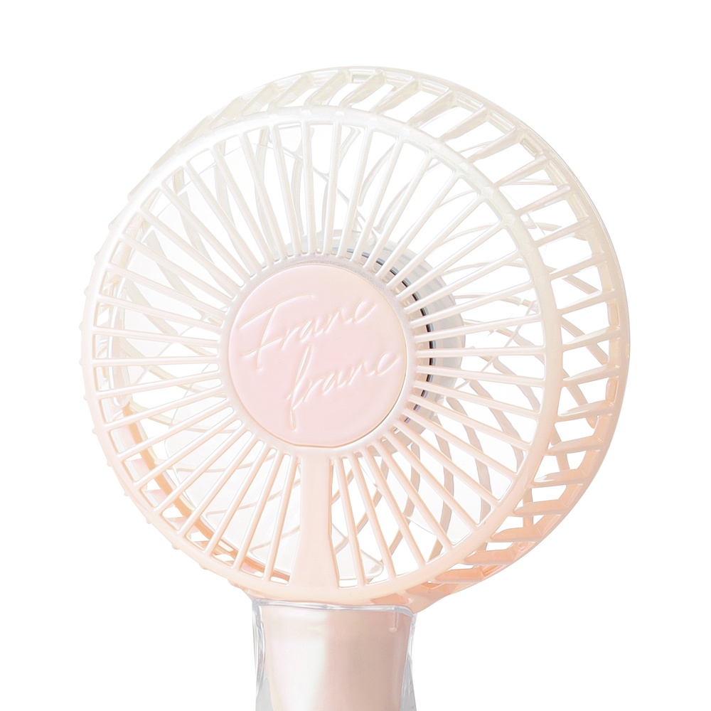 Francfranc　フレ ハンディファン ウェーブ ピンク