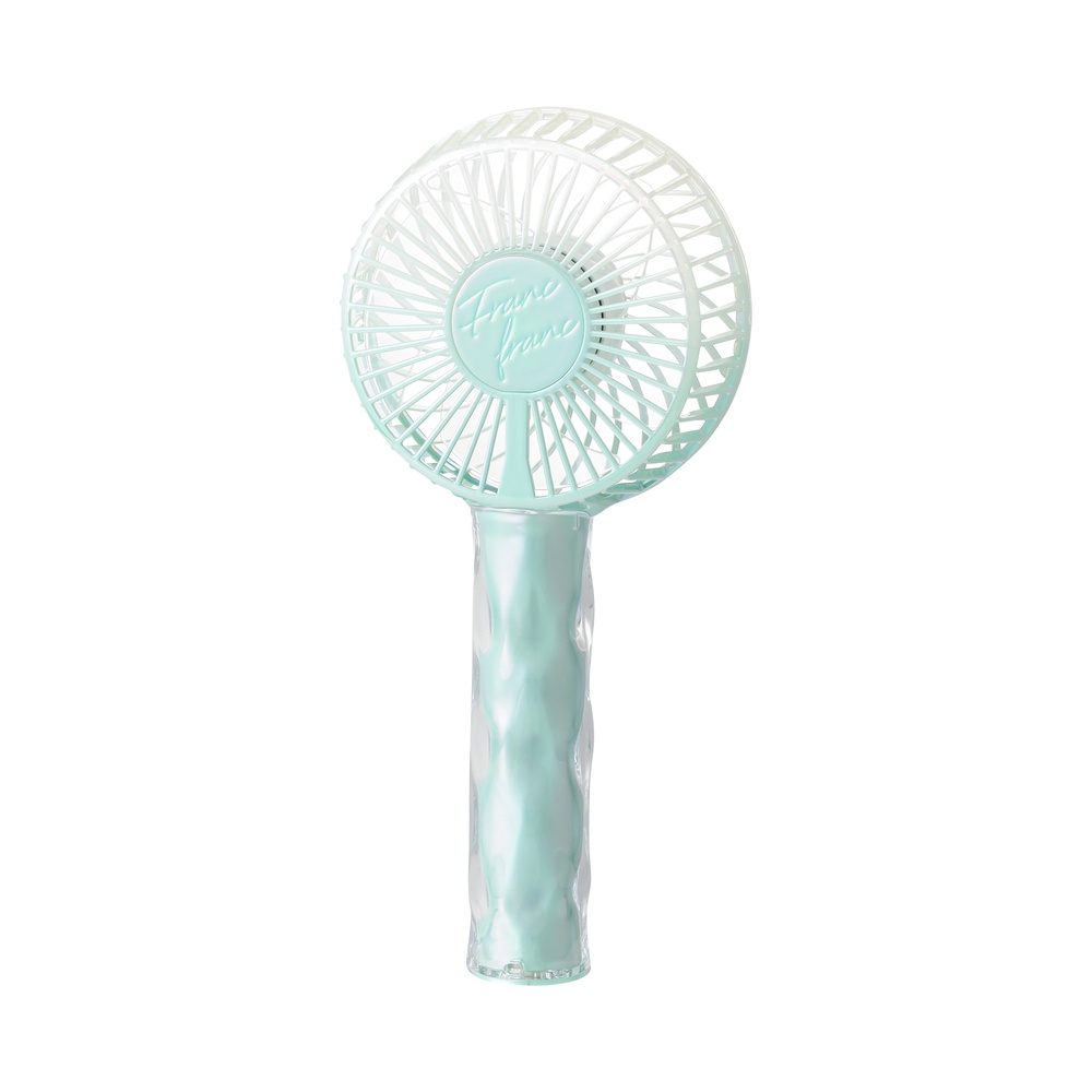 Francfranc　フレ ハンディファン ウェーブ グリーン