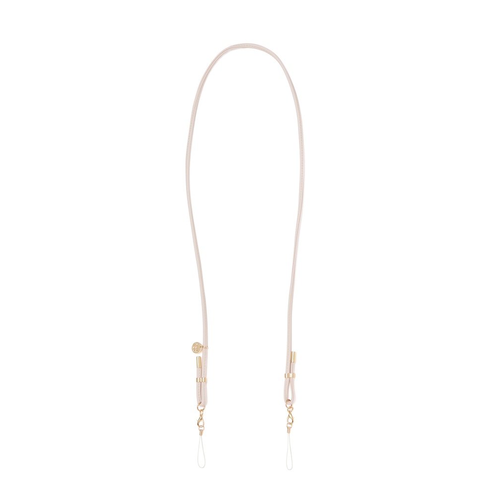 Francfranc　フレ ネックストラップ シンプル ピンク