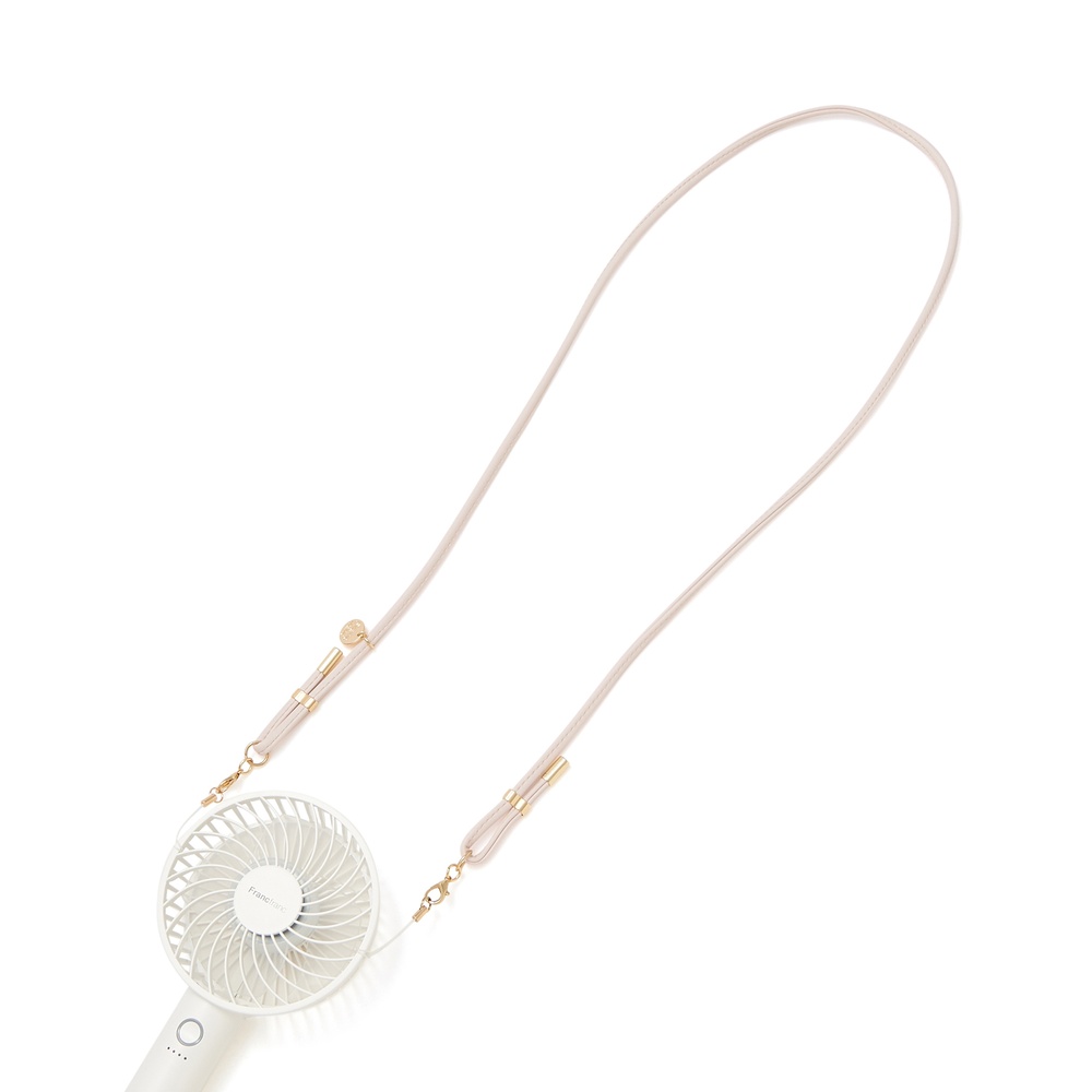 Francfranc　フレ ネックストラップ シンプル ピンク