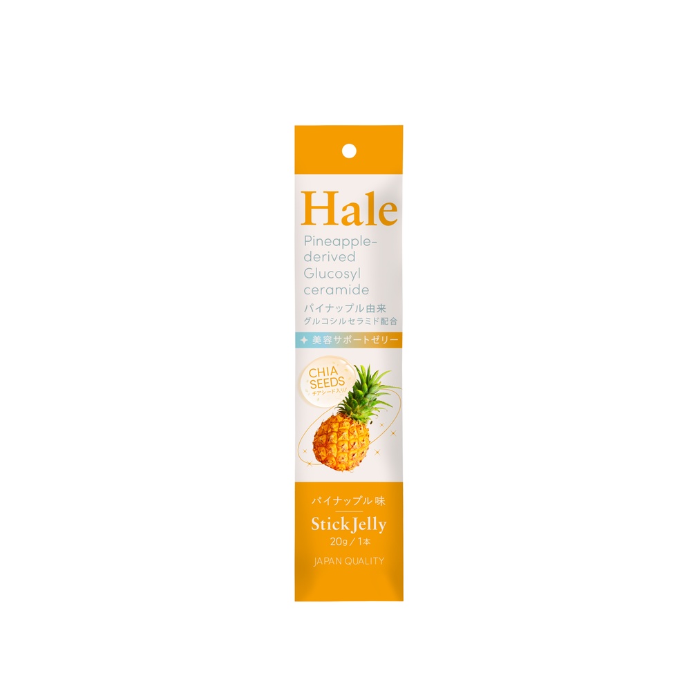 Hale パイナップル チアシード入りゼリー 1本