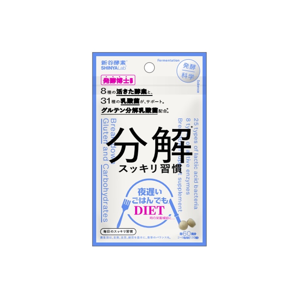 夜遅いごはんでも 分解