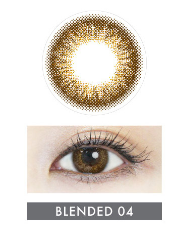 DAZZSHOPカラーコンタクト BLENDED04
